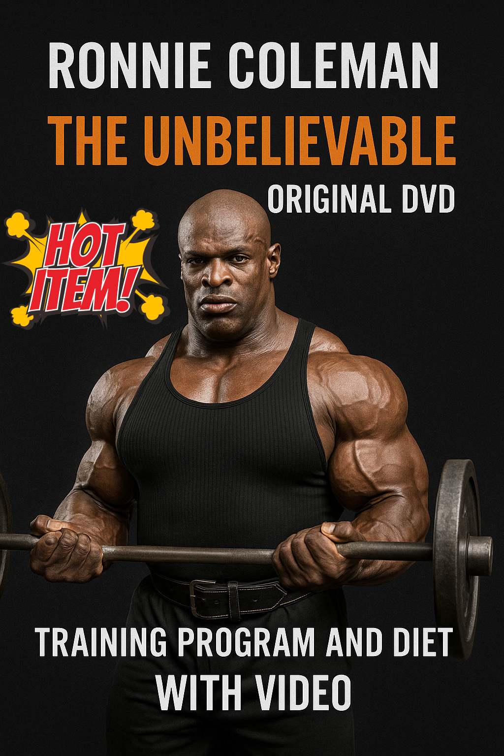 THE ULTIMATE RONNIE COLEMAN BODYBUILDING GUIDE (PDF + DVD)